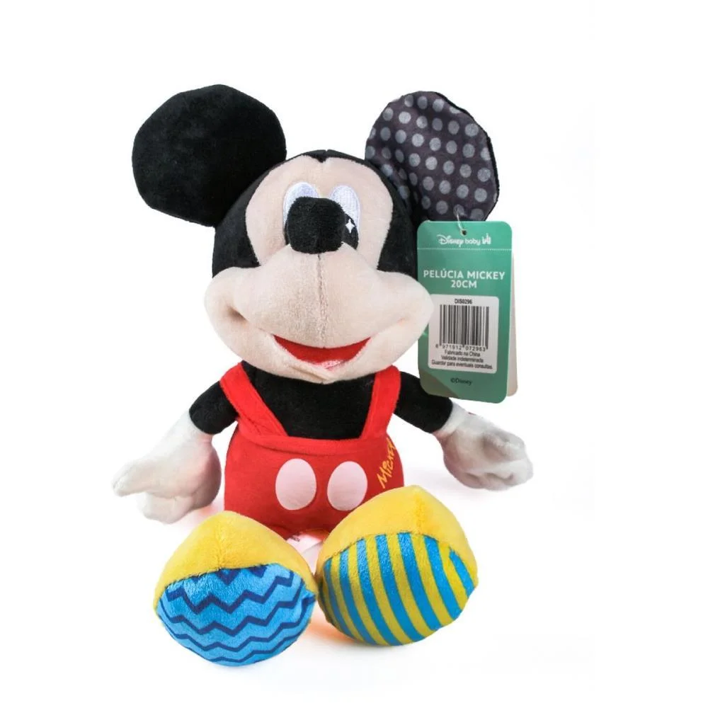 PELUCIA MICKEY 20CM TREME TREME BBR (UNIDADE) - imagem 3