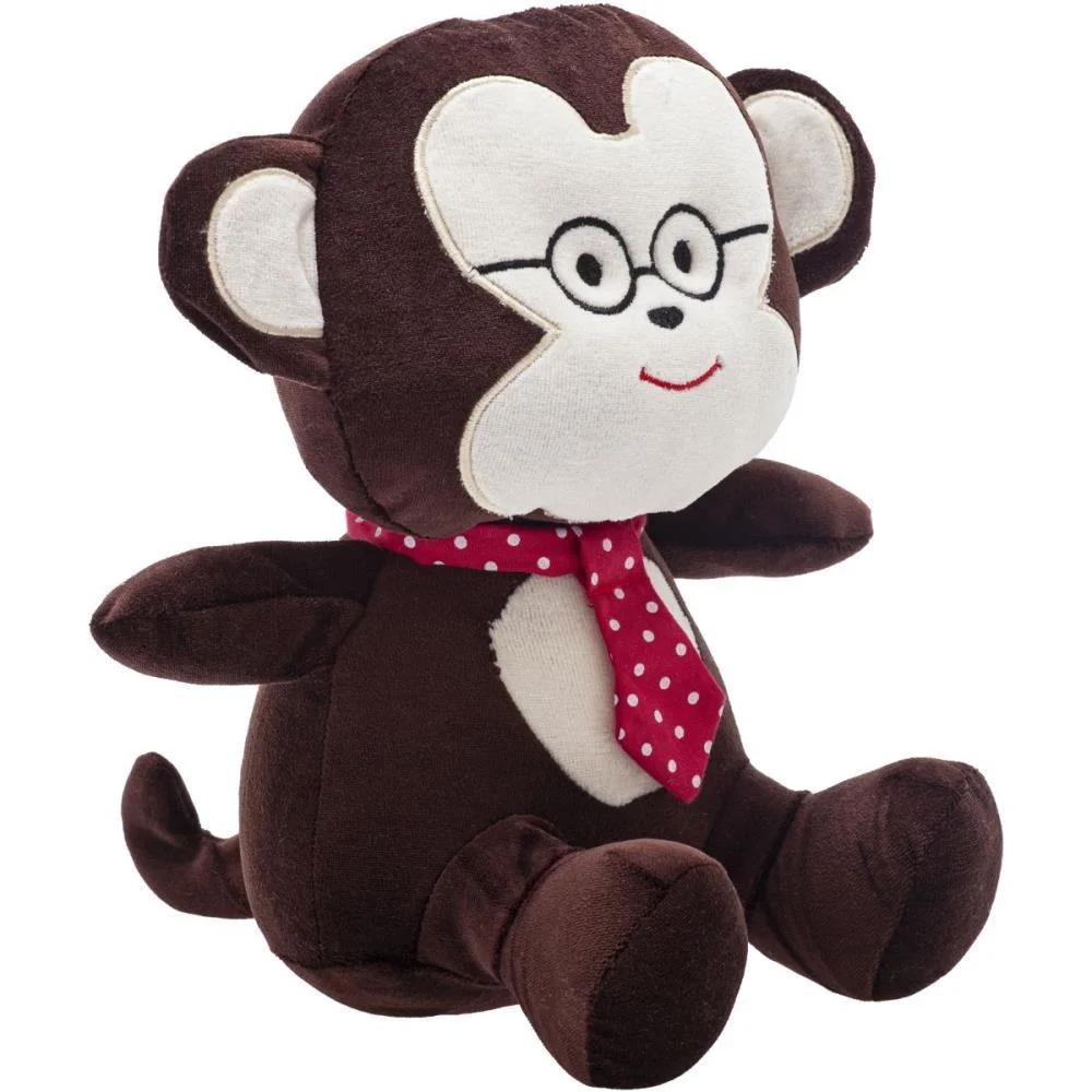 PELUCIA MACACO AMIGOS DA FLORESTA 34CM ZIP (UNIDADE) - imagem 3