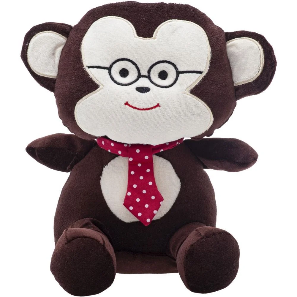 PELUCIA MACACO AMIGOS DA FLORESTA 34CM ZIP (UNIDADE) - imagem 4