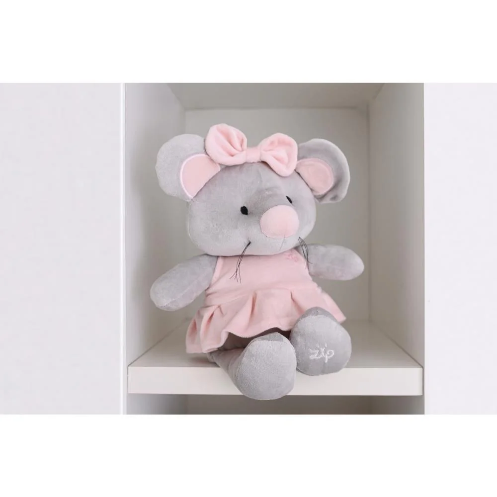 PELUCIA LU RATINHA 34CM ZIP (UNIDADE) - imagem 6