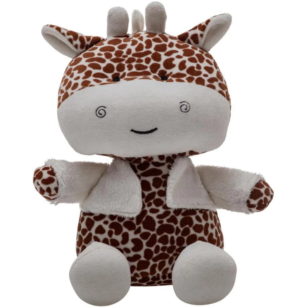 PELUCIA GIRAFA AMIGOS DA FLORESTA 34CM ZIP (UNIDADE) - imagem 2
