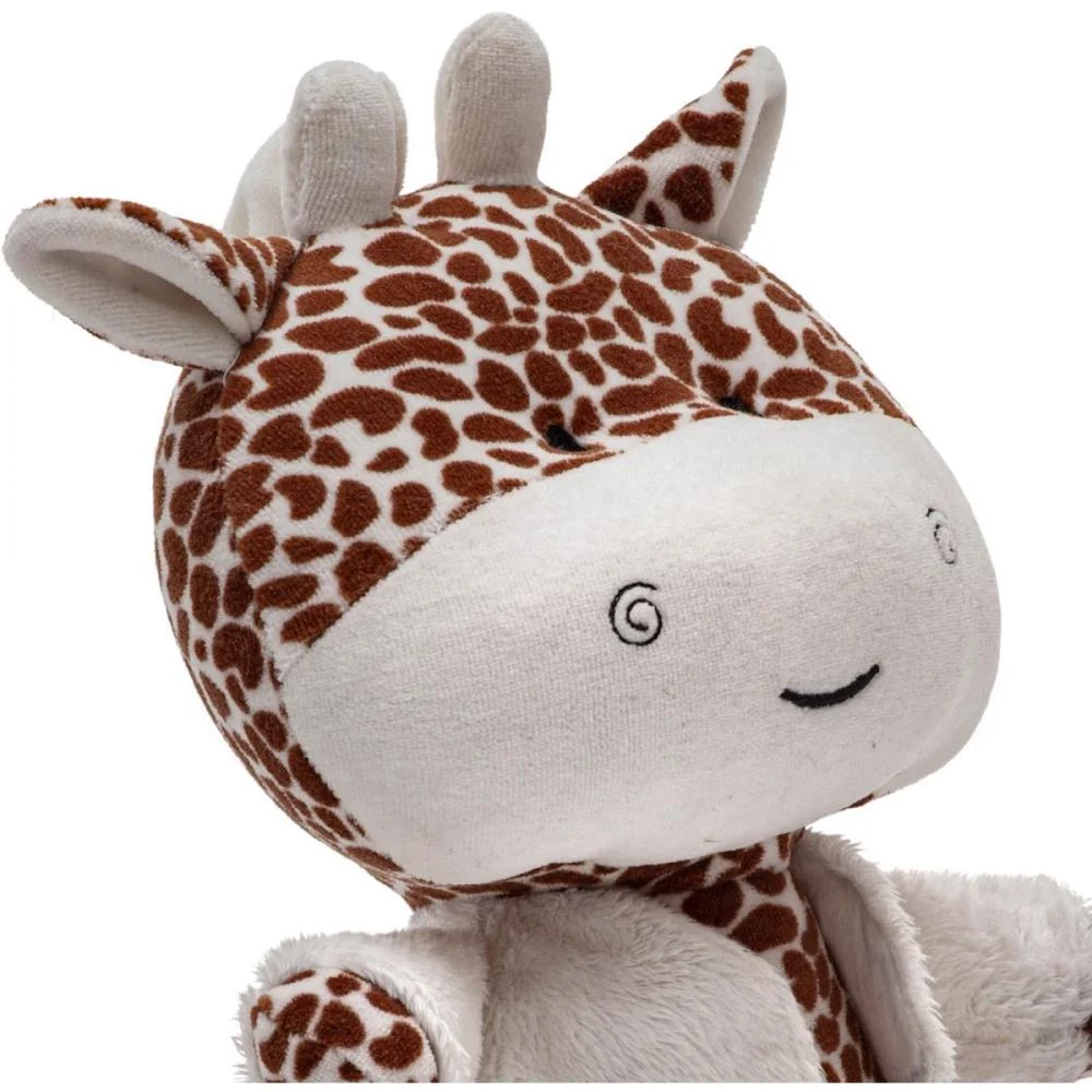 PELUCIA GIRAFA AMIGOS DA FLORESTA 34CM ZIP (UNIDADE) - imagem 3