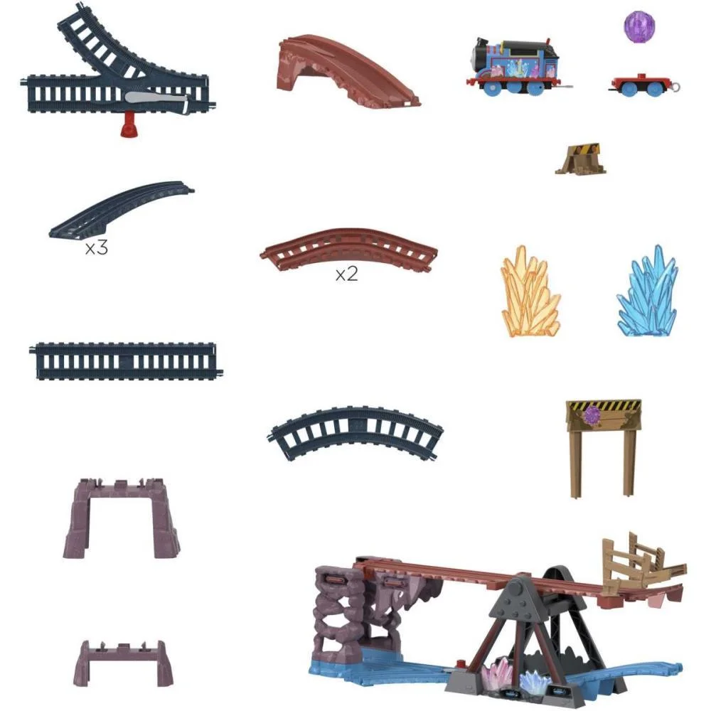 THOMAS AND FRIENDS AVENTURA NAS CAVERNAS CRISTAL MATTEL (UNIDADE) - imagem 4