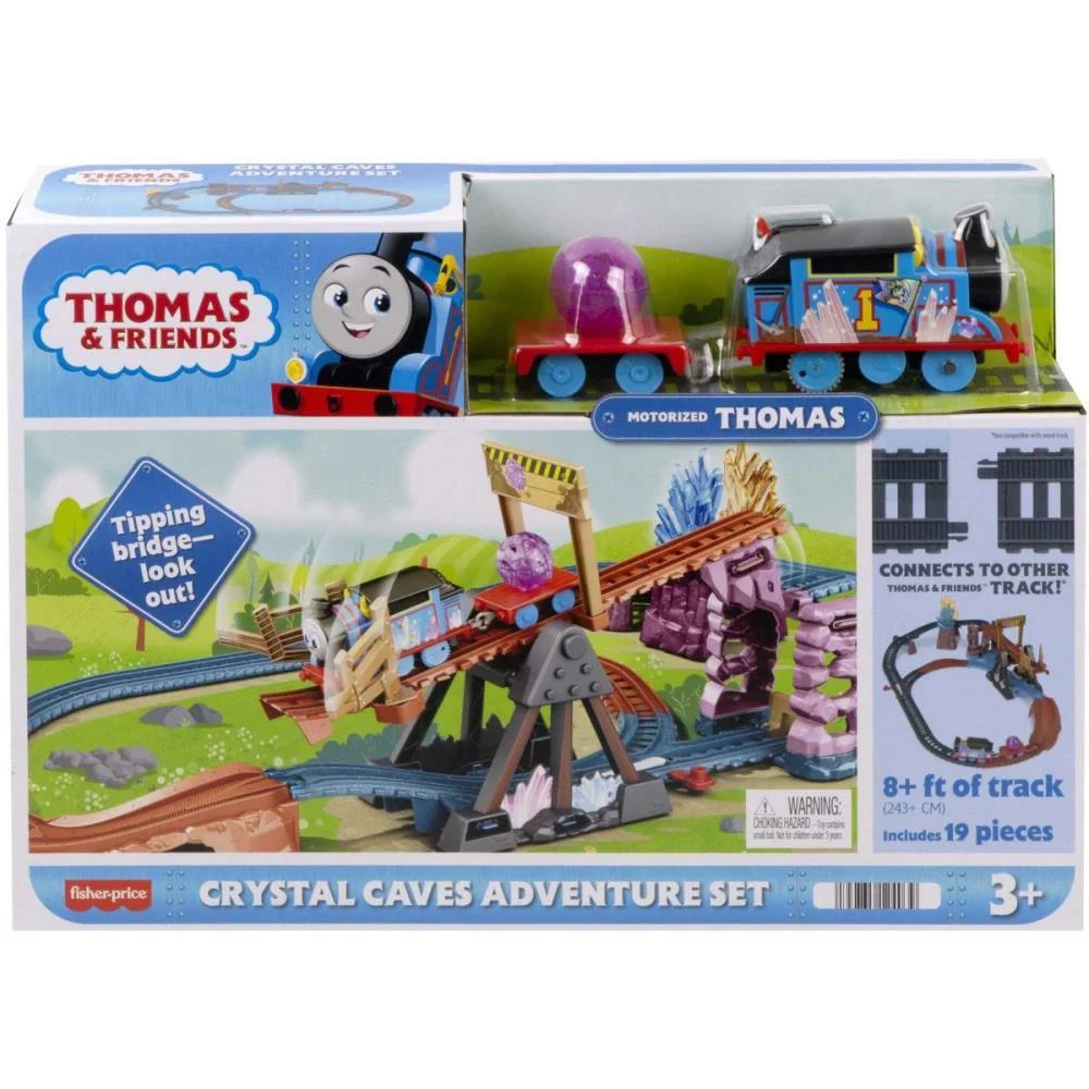THOMAS AND FRIENDS AVENTURA NAS CAVERNAS CRISTAL MATTEL (UNIDADE) - imagem 8