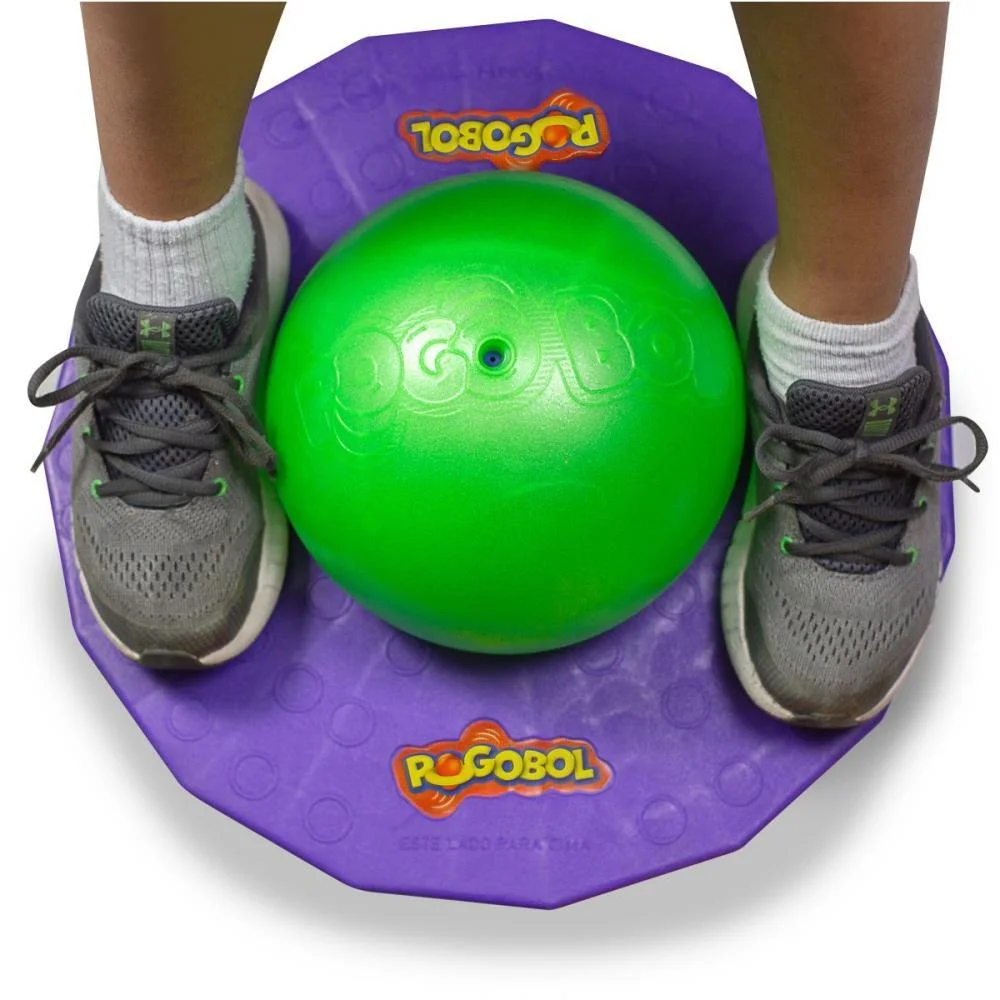 JUMP BALL POGOBOL ROXO/VERDE ESTRELA (UNIDADE) - imagem 4