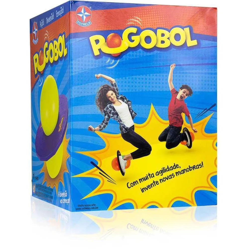 JUMP BALL POGOBOL AMARELO/LARANJA ESTRELA (UNIDADE) - imagem 5