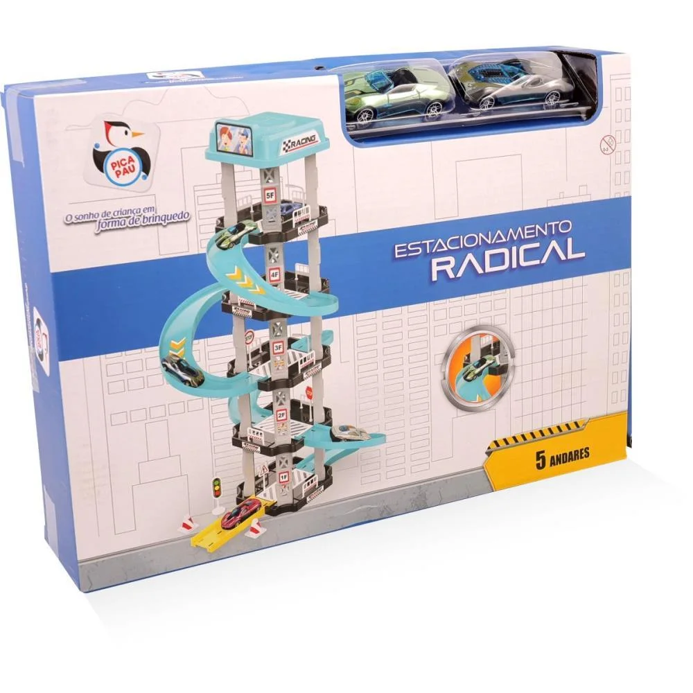 PISTA ESTACIONAMENTO RADICAL 45PCS PICA PAU (UNIDADE) - imagem 4