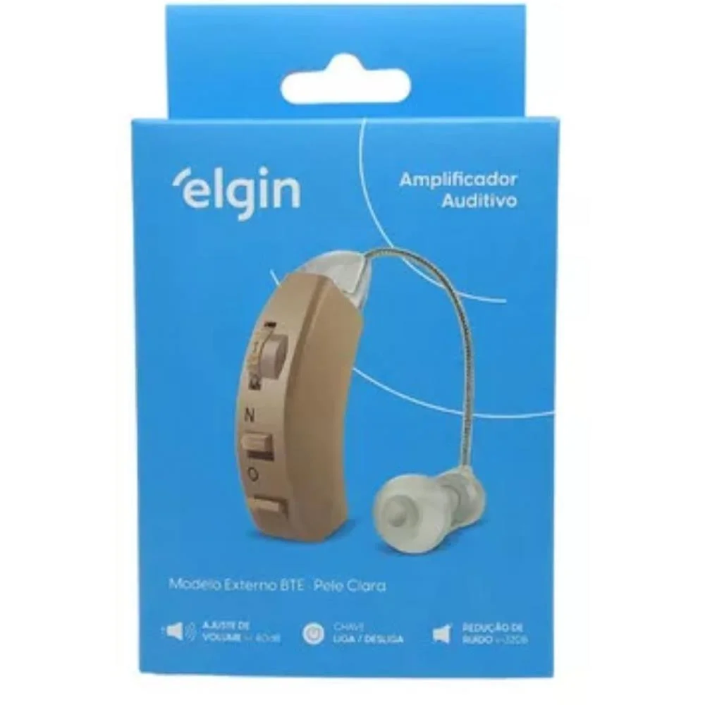 APARELHO AUDITIVO AMPLIFICADOR BTE EXTERNO PR48 ELGIN (UNIDADE) - imagem 4