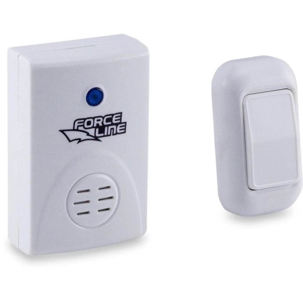 CAMPAINHA RESIDENCIAL DIGITAL SEM FIO FORCE LINE (UNIDADE) - imagem 3