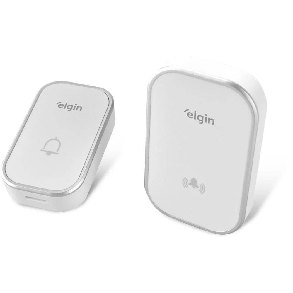 CAMPAINHA RESIDENCIAL S/FIO BRANCA CONJUNTO ELGIN (UNIDADE) - imagem 2