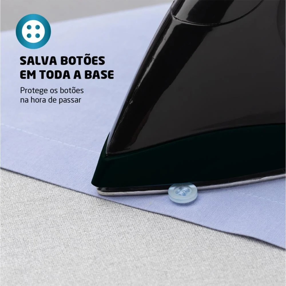 FERRO DE PASSAR A SECO 220V PRETO MONDIAL (UNIDADE) - imagem 4