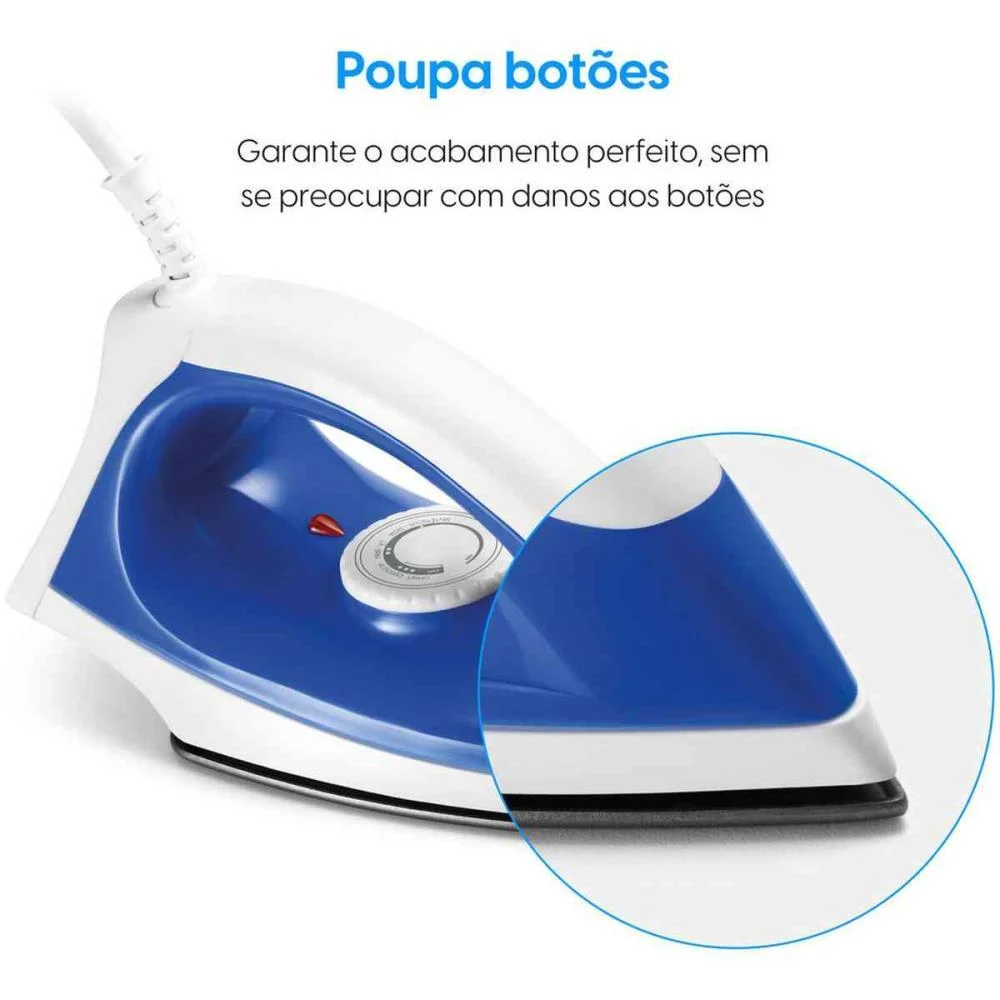 FERRO DE PASSAR A SECO IRON FORCE 220V ELGIN (UNIDADE) - imagem 5