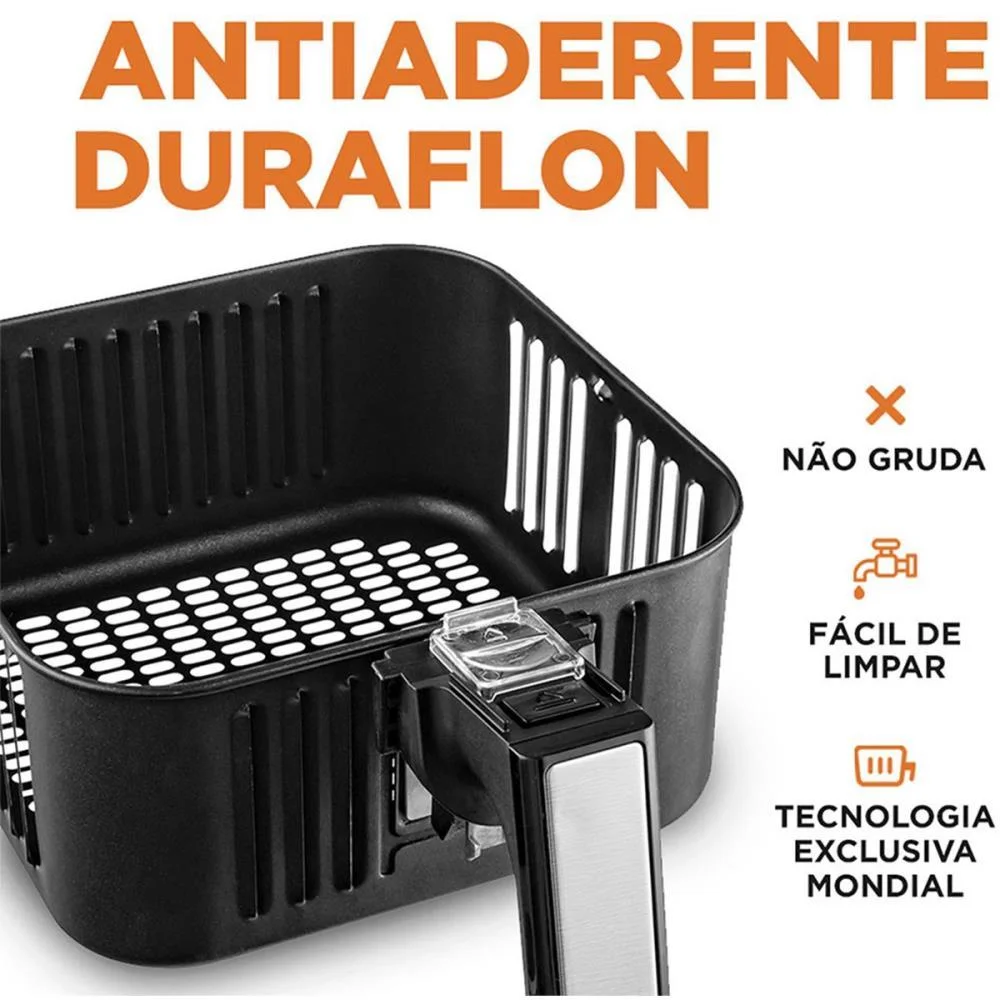 FRITADEIRA AIR FRYER 4L - 1500W 220V MONDIAL (UNIDADE) - imagem 6
