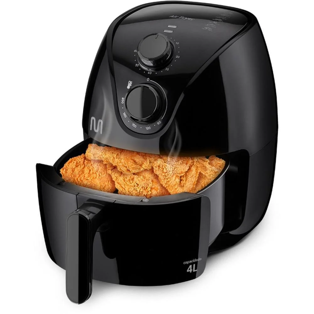 FRITADEIRA AIR FRYER BLACK 4L-1500W 127V MULTI (UNIDADE) - imagem 5
