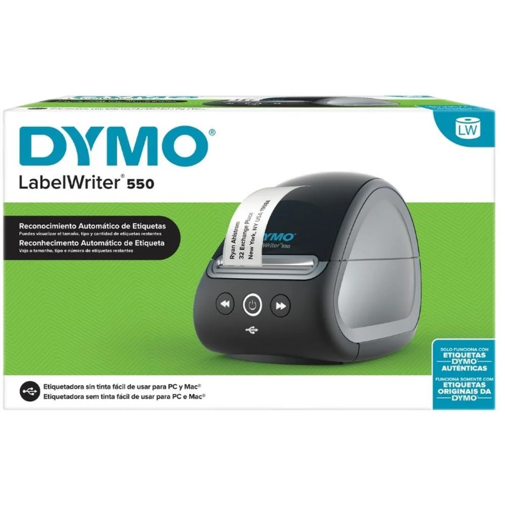 IMPRESSORA TERMICA DYMO LABEL WRITER 550 LATAM IMEX (UNIDADE) - imagem 4