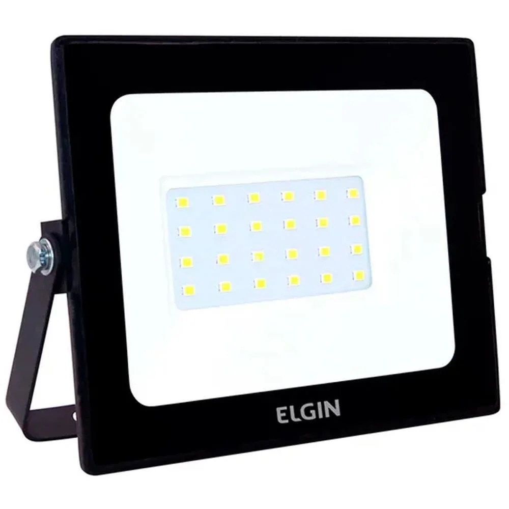 REFLETOR DE LED POWER IP65 30W BIVOLT 6500K PT ELGIN (UNIDADE) - imagem 3