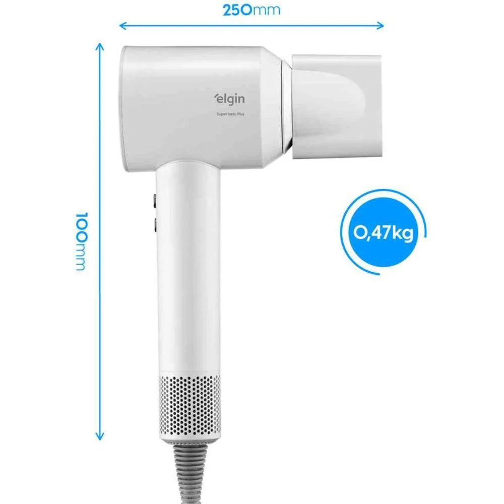 SECADOR DE CABELO SUPER IONIC PLUS 220V ELGIN (UNIDADE) - imagem 4