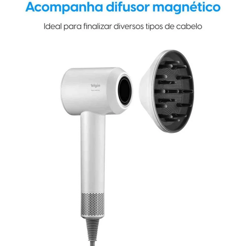SECADOR DE CABELO SUPER IONIC PLUS 220V ELGIN (UNIDADE) - imagem 5