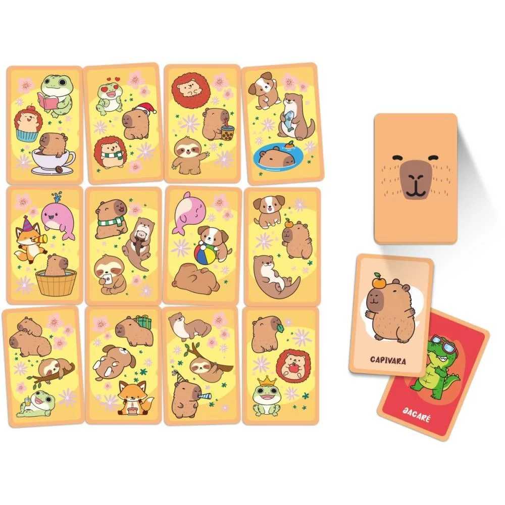 JOGO DE CARTAS EU VI! CAPIVARAS COPAG (UNIDADE) - imagem 4