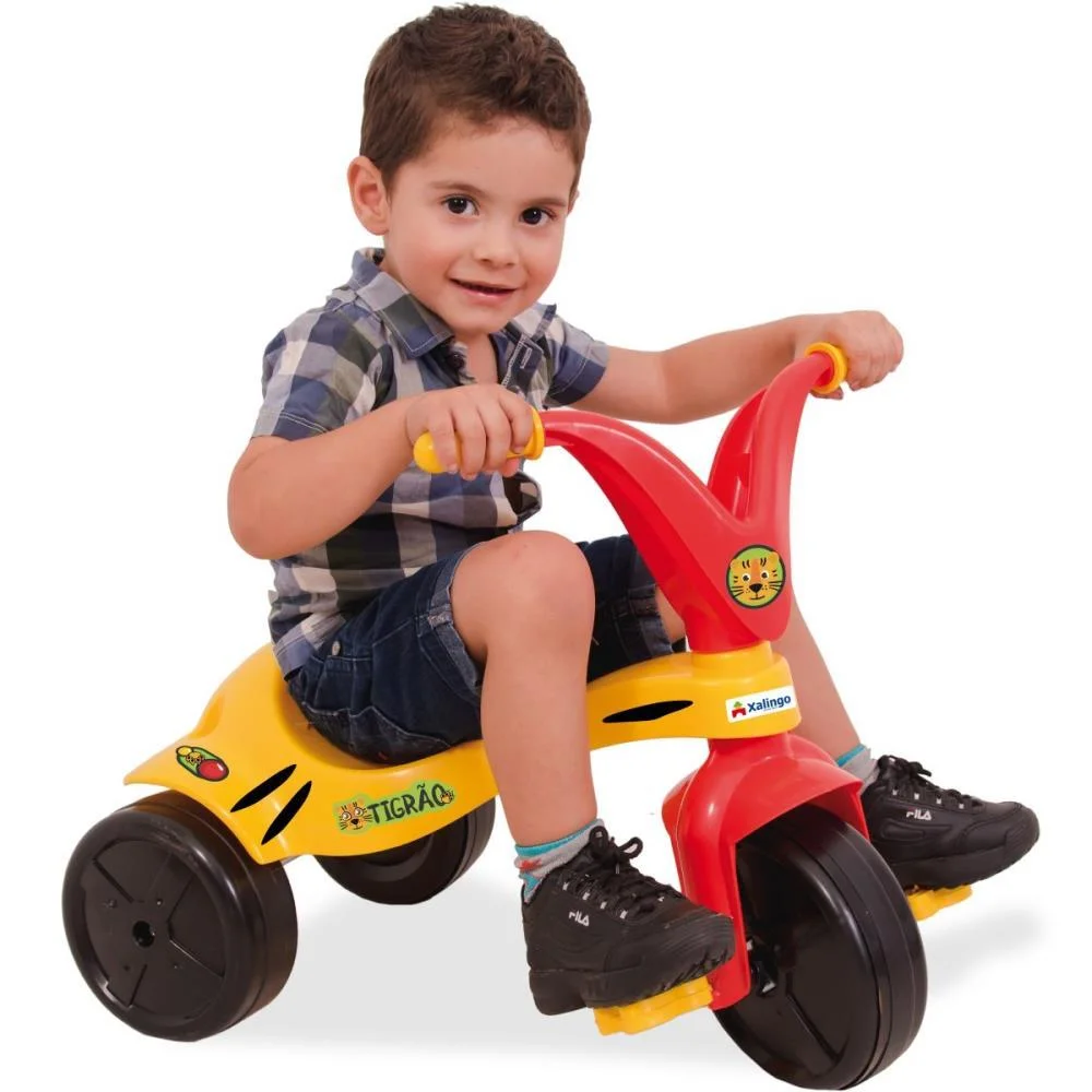 TRICICLO TIGRAO 1 A 4 ANOS XALINGO (UNIDADE) - imagem 4