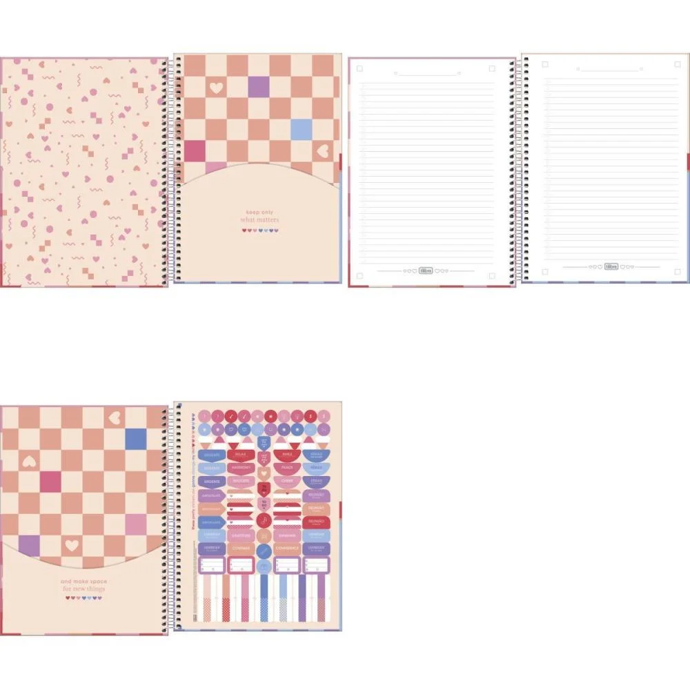 CADERNO 10X1 CAPA DURA MELROSE 160FLS TILIBRA (PCT.C/04) - imagem 3