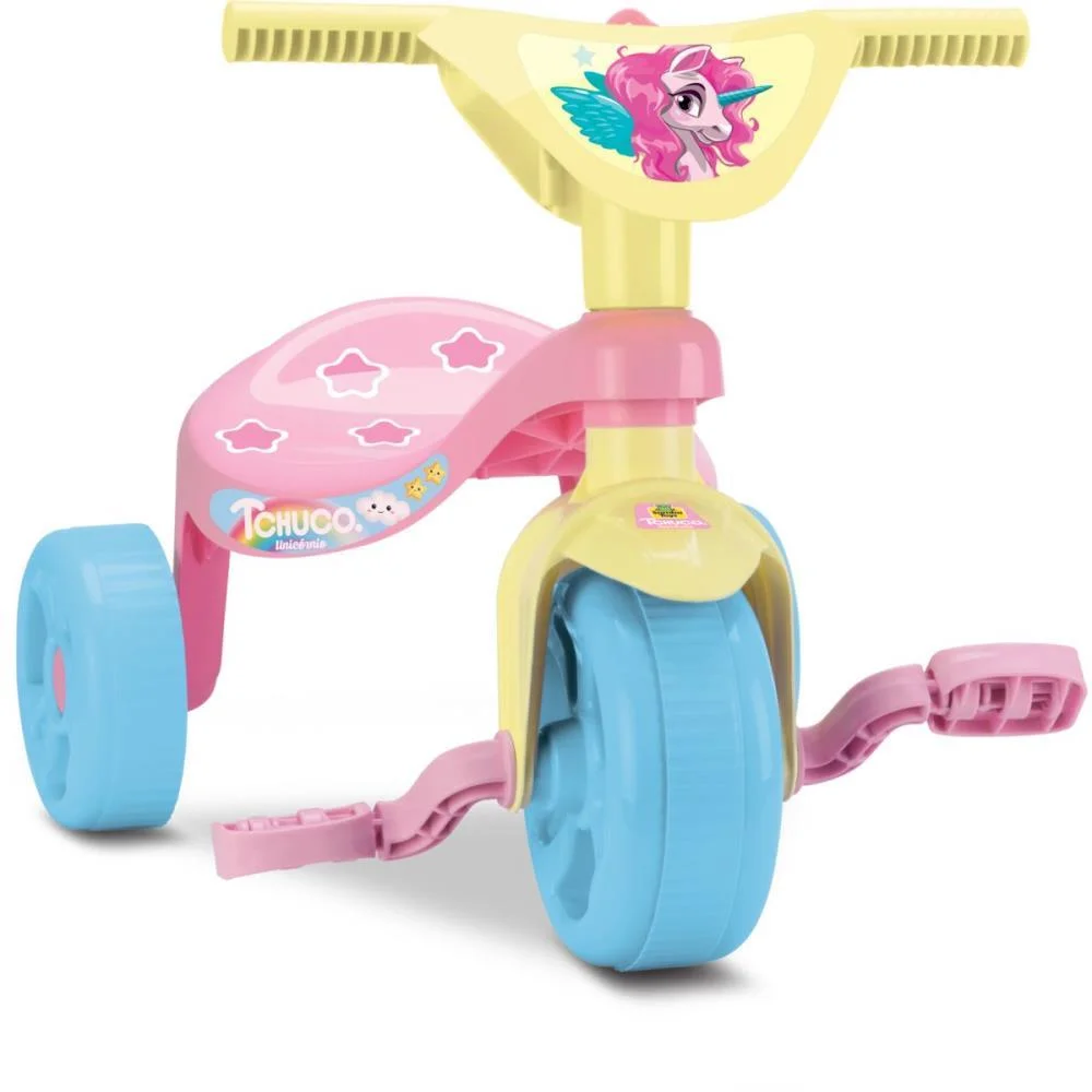 TRICICLO TCHUCO UNICORNIO SAMBA TOYS (UNIDADE) - imagem 3