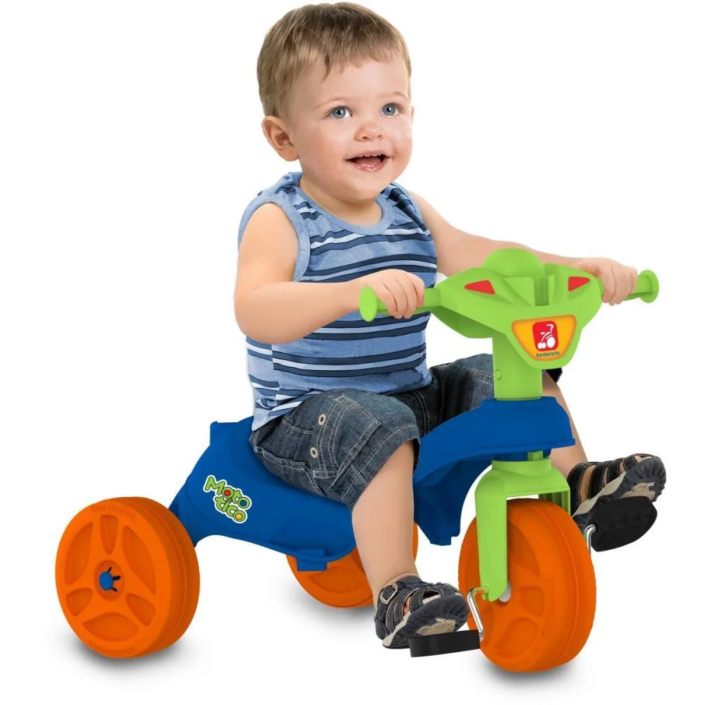 TRICICLO MOTOTICO PASSEIO/PEDAL AZUL BANDEIRANTE (UNIDADE) - imagem 4