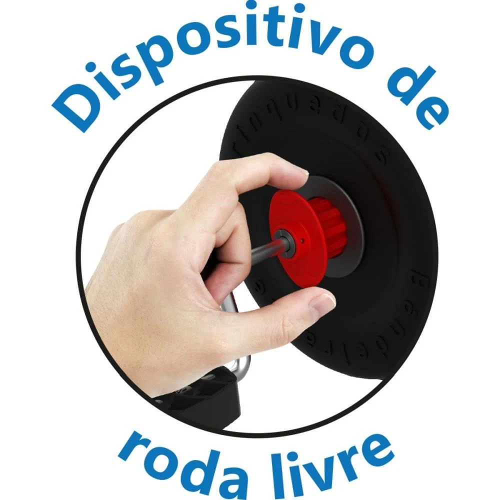 TRICICLO BANDERETTA PASSEIO/PEDAL AZUL BANDEIRANTE (UNIDADE) - imagem 14