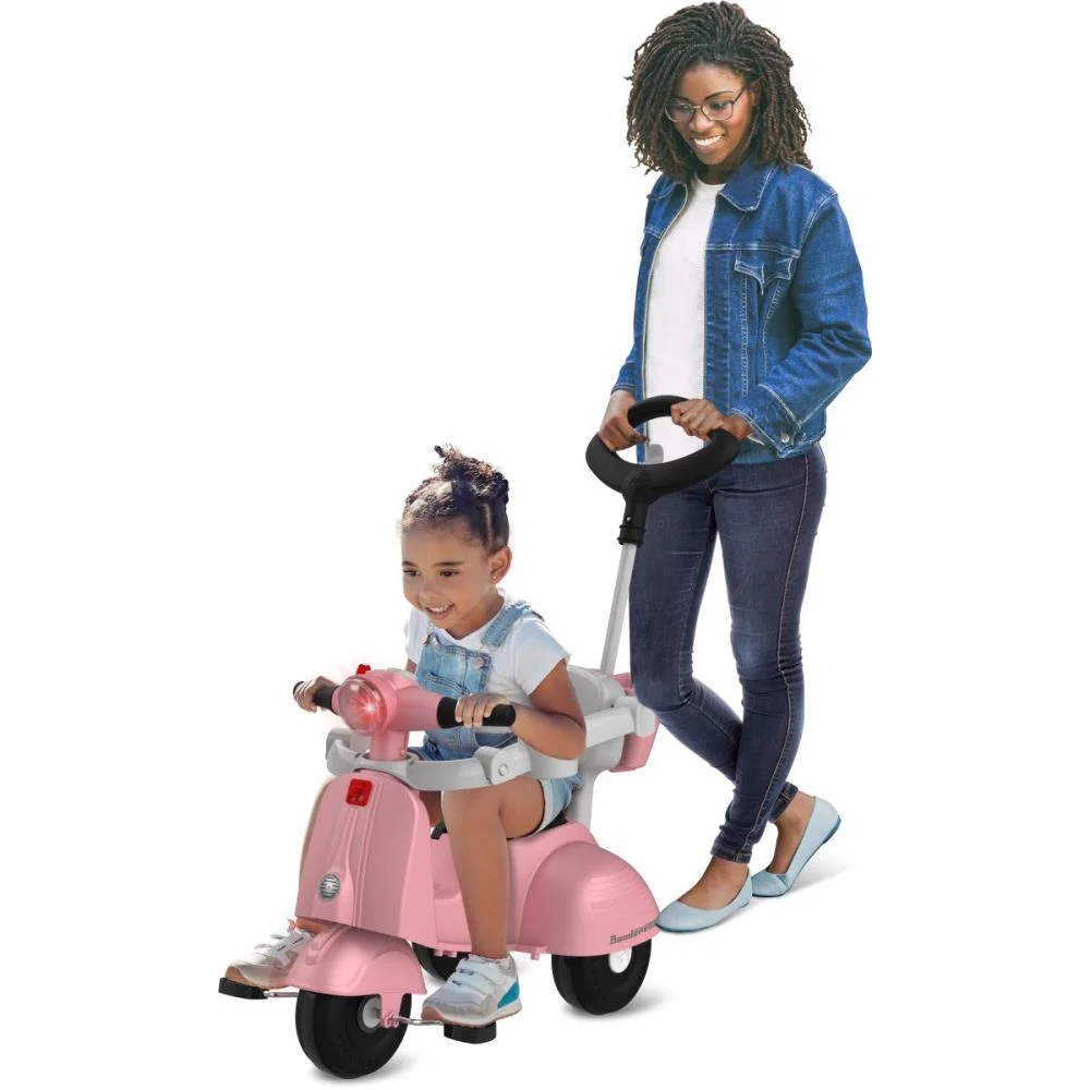 TRICICLO BANDERETTA PASSEIO/PEDAL ROSA BANDEIRANTE (UNIDADE) - imagem 7