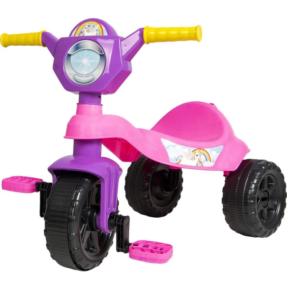 TRICICLO KEMOTOCA UNICORNIO KENDY BRINQUEDOS (UNIDADE) - imagem 2
