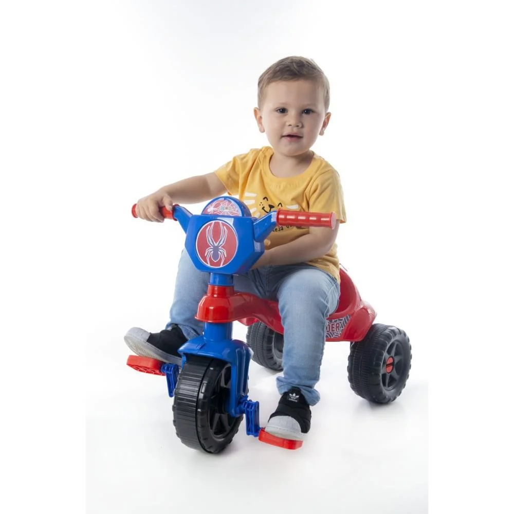 TRICICLO KEMOTOCA SPIDER C/HASTE 16KG KENDY BRINQUEDOS (UNIDADE) - imagem 6