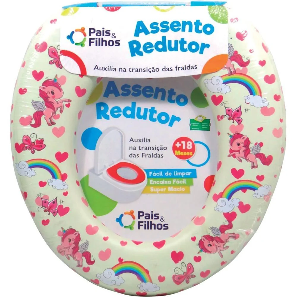 TRONINHO E REDUTOR ASSENTO ESTAMPADO FEMININO PAIS E FILHOS (UNIDADE) - imagem 4