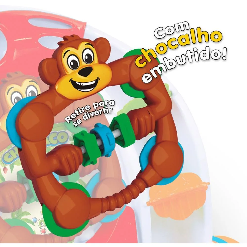 ANDADOR BABY WALKER ROSA C/SOM MARAL (UNIDADE) - imagem 4