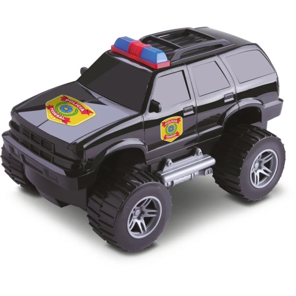 CARRINHO SUPER COMANDO POLICIA FEDERAL SILMAR BRINQUEDOS (UNIDADE) - imagem 2