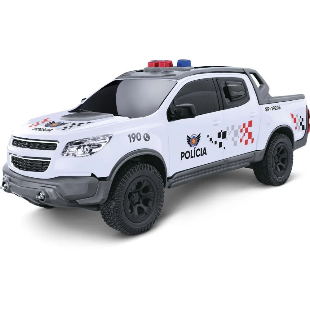 CARRINHO PICK UP S-10 POLICIA SP ROMA (UNIDADE) - imagem 2