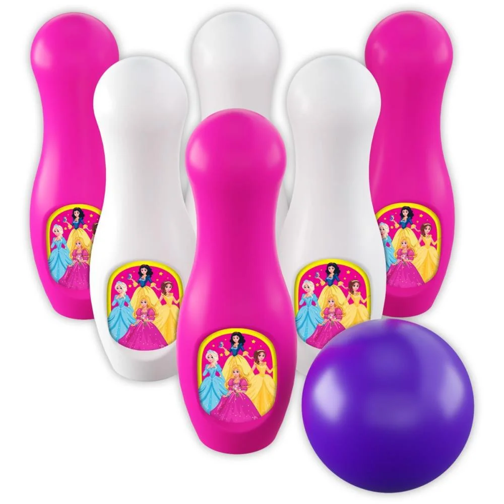 BOLICHE PRINCESAS 6 PINOS GGB PLAST (UNIDADE) - imagem 2