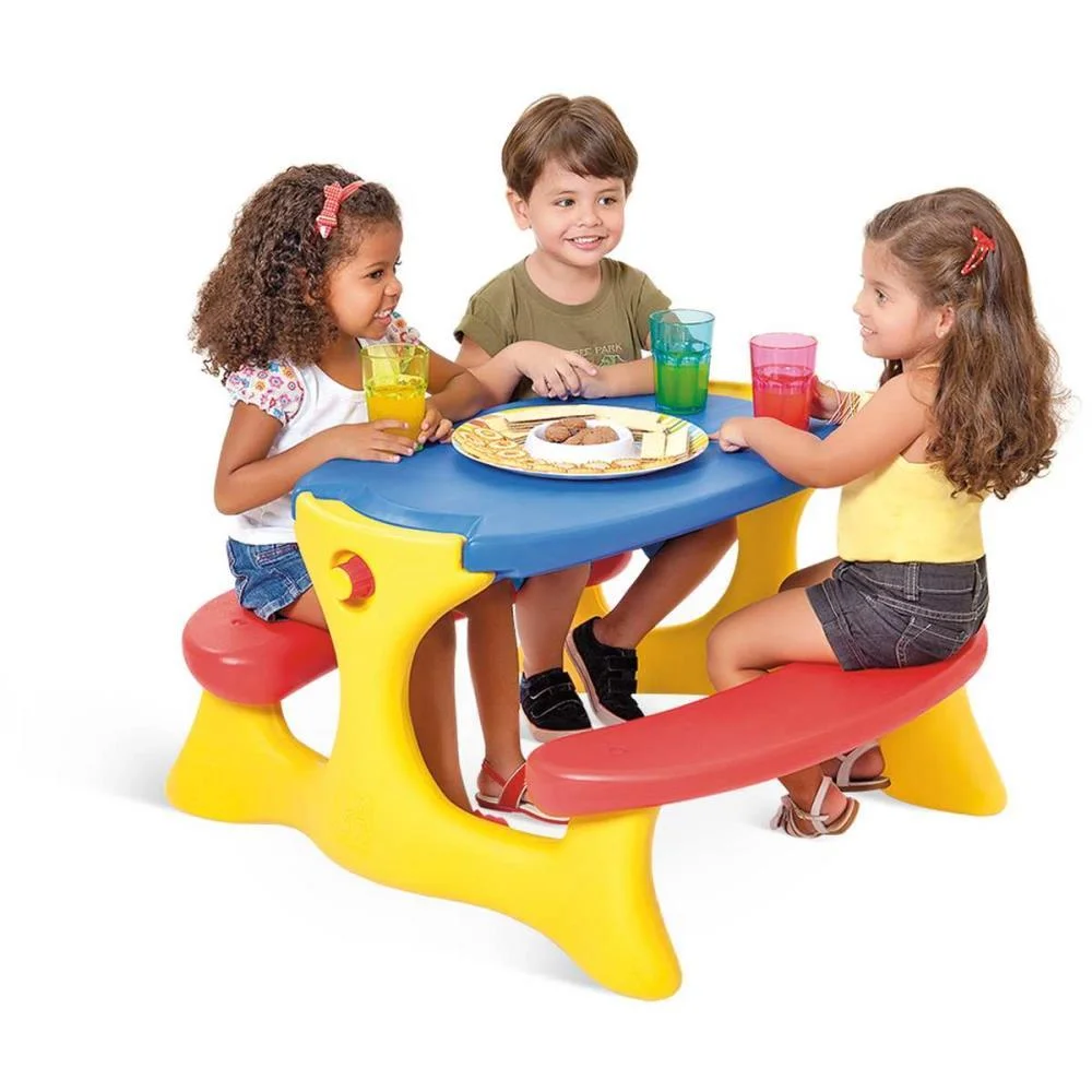 MESINHA/CADEIRA MESA RECREIO BANDEIRANTE (UNIDADE) - imagem 2