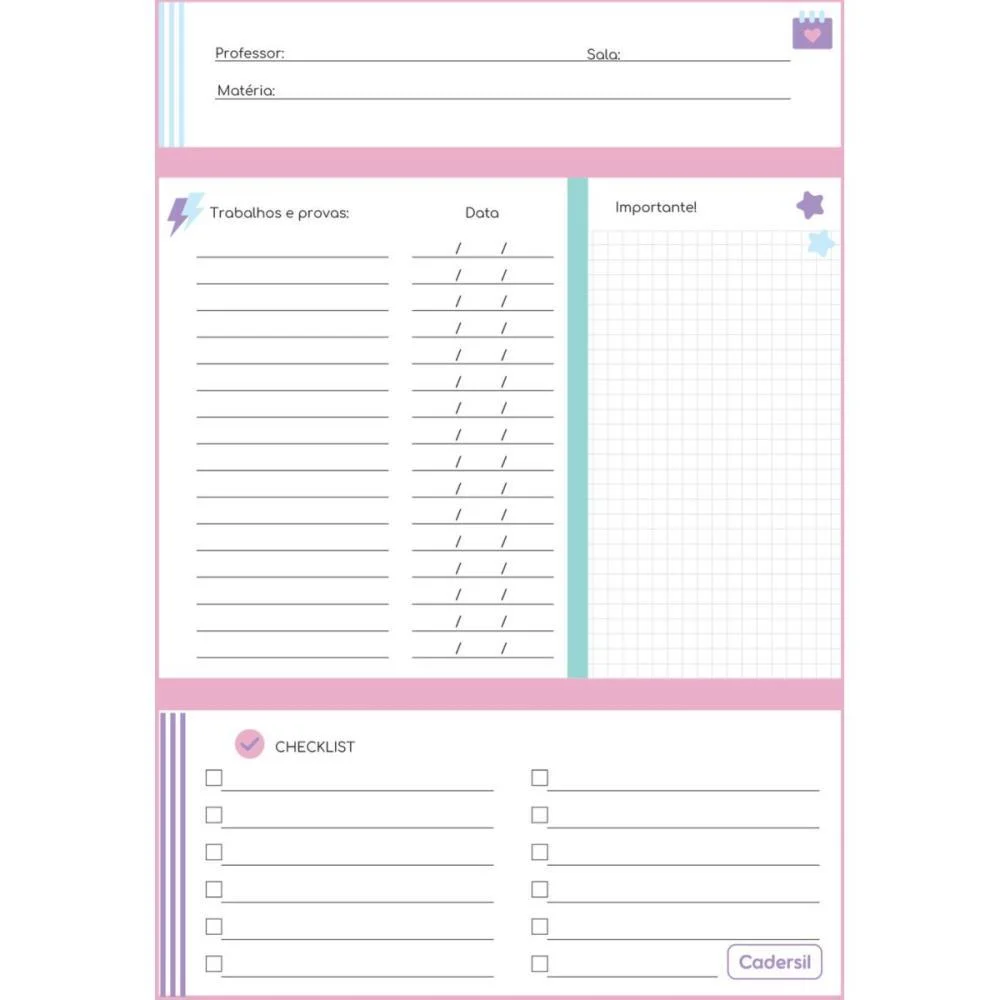 CADERNO 10X1 CAPA DURA CHERRY LOVERS 160FLS CADERSIL (PCT.C/04) - imagem 8