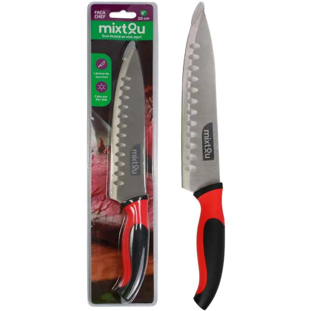 FACA CHURRASC/SUSHI INOX 8 PREMIUM SANTANA CENTRO (UNIDADE) - imagem 3