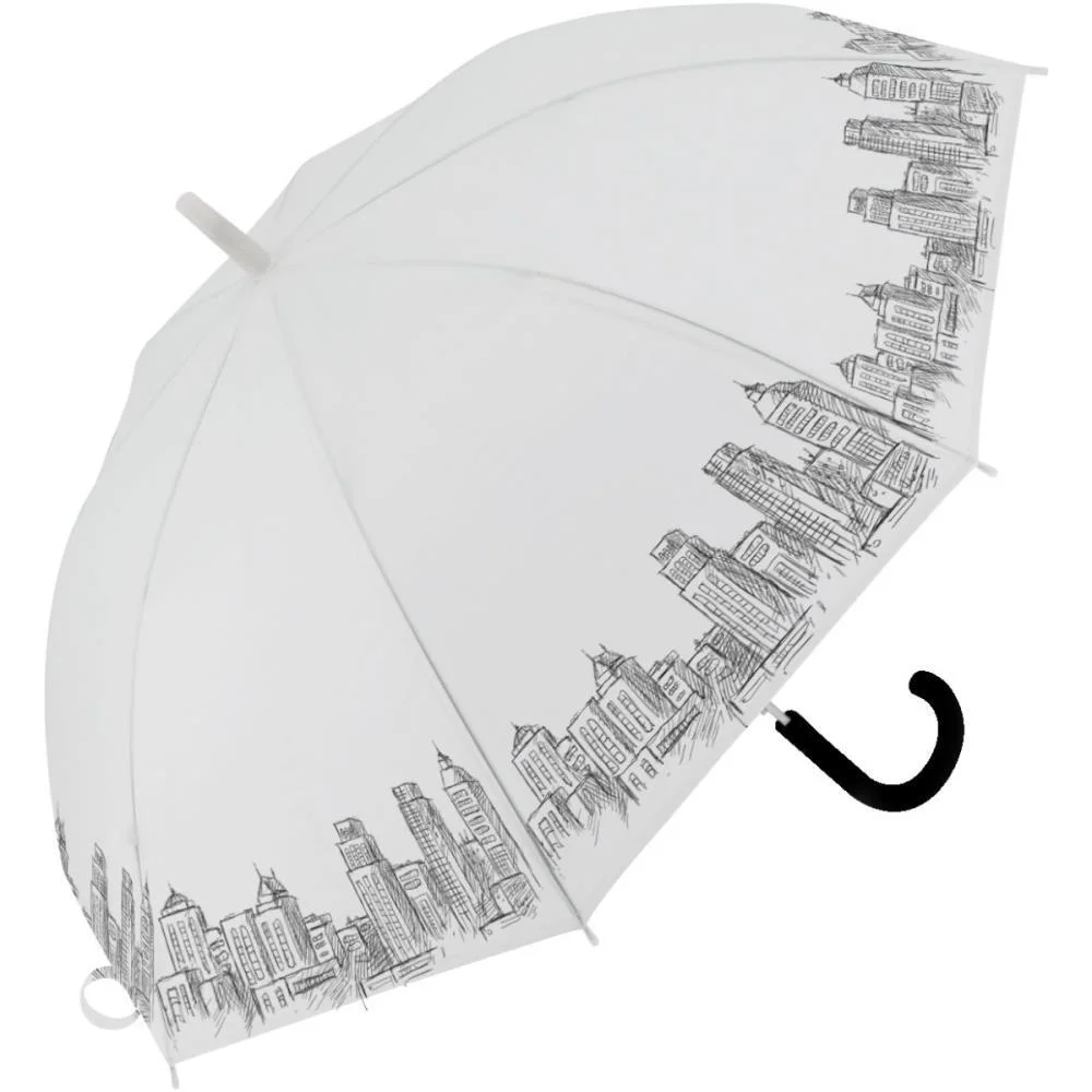 GUARDA-CHUVA TRANSPARENTE GOTAS 82CM (S) YANGZI (UNIDADE) - imagem 3