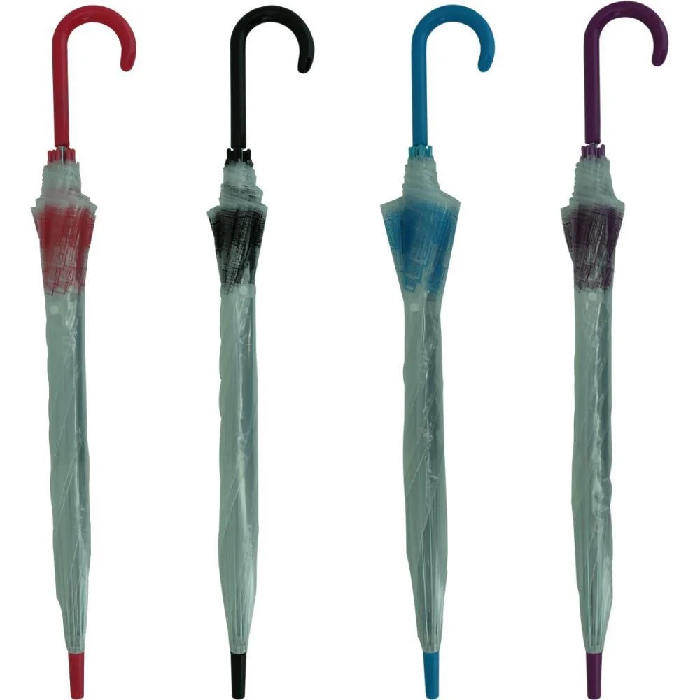 GUARDA-CHUVA TRANSPARENTE GOTAS 82CM (S) YANGZI (UNIDADE) - imagem 4