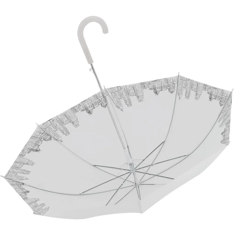 GUARDA-CHUVA TRANSPARENTE GOTAS 82CM (S) YANGZI (UNIDADE) - imagem 5