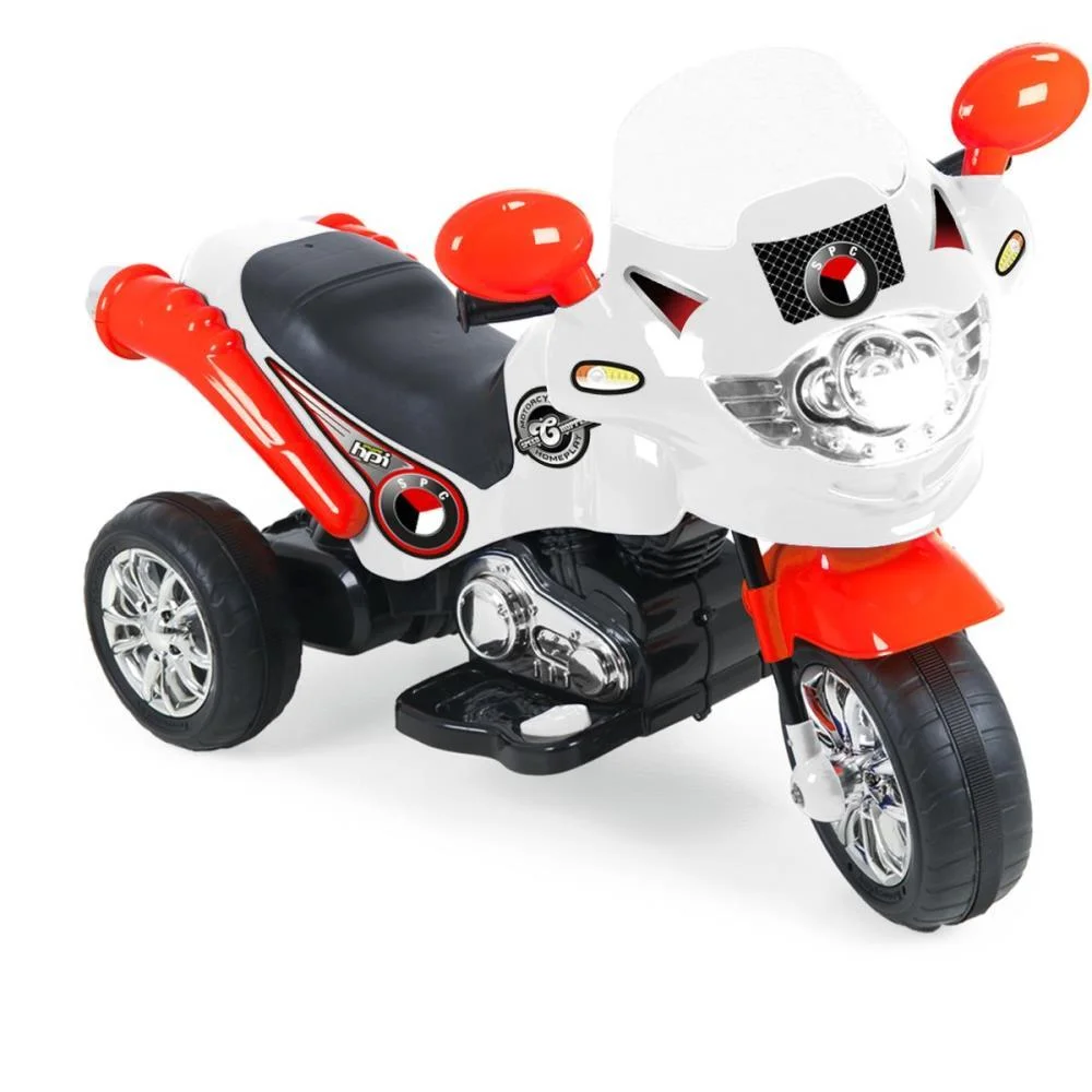 MOTO ELETRICA SPEED CHOPPER BRANCA 6V 20KG HOMEPLAY (UNIDADE) - imagem 2
