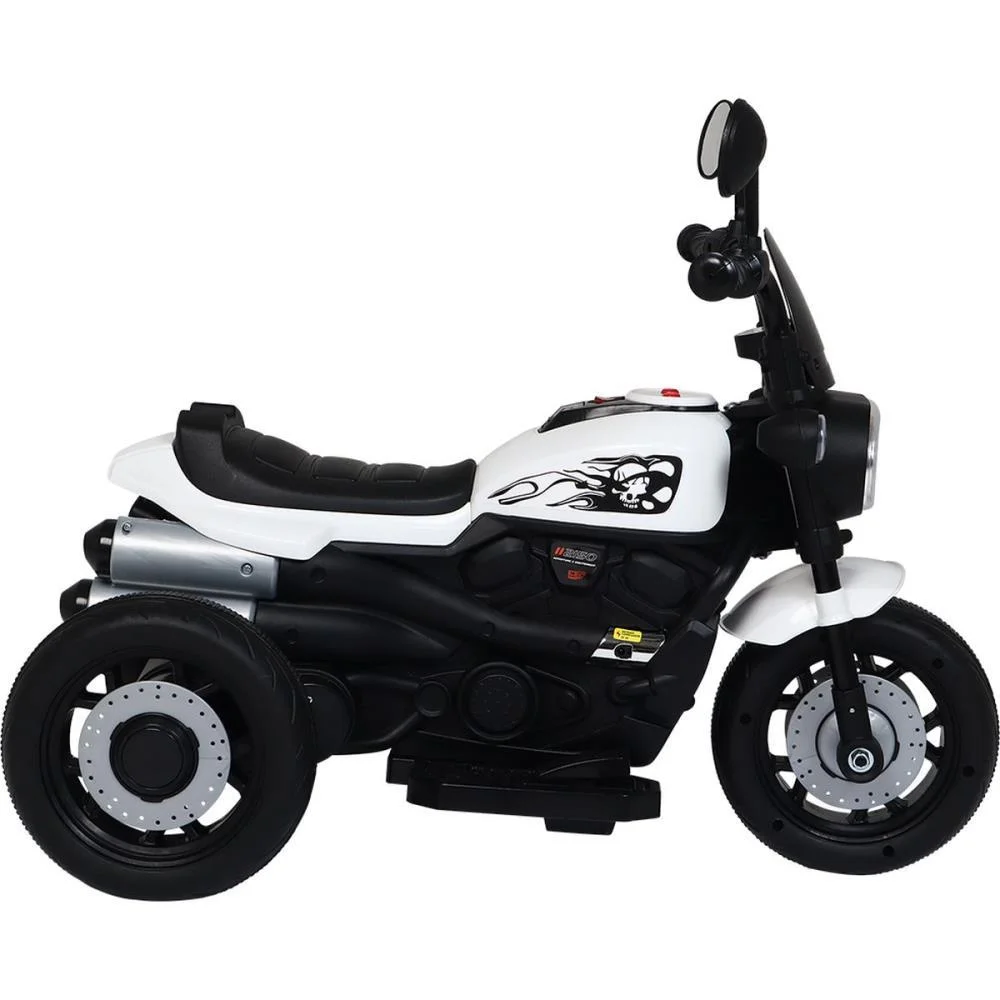 MOTO ELETRICA FREEWAY KING 3RODAS 6V BRANCO BEL (UNIDADE) - imagem 5