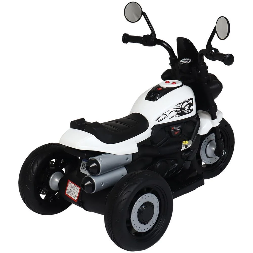 MOTO ELETRICA FREEWAY KING 3RODAS 6V BRANCO BEL (UNIDADE) - imagem 6