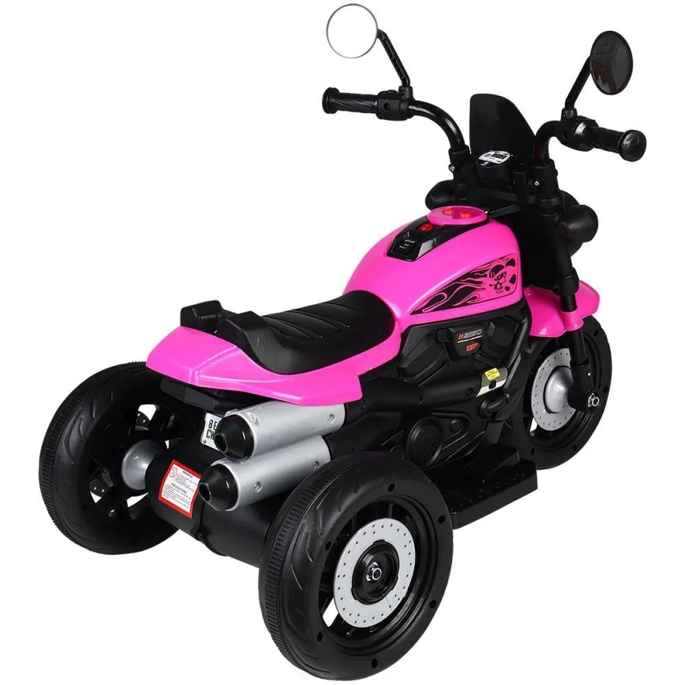 MOTO ELETRICA FREEWAY KING 3 RODAS 6V ROSA BEL (UNIDADE) - imagem 5