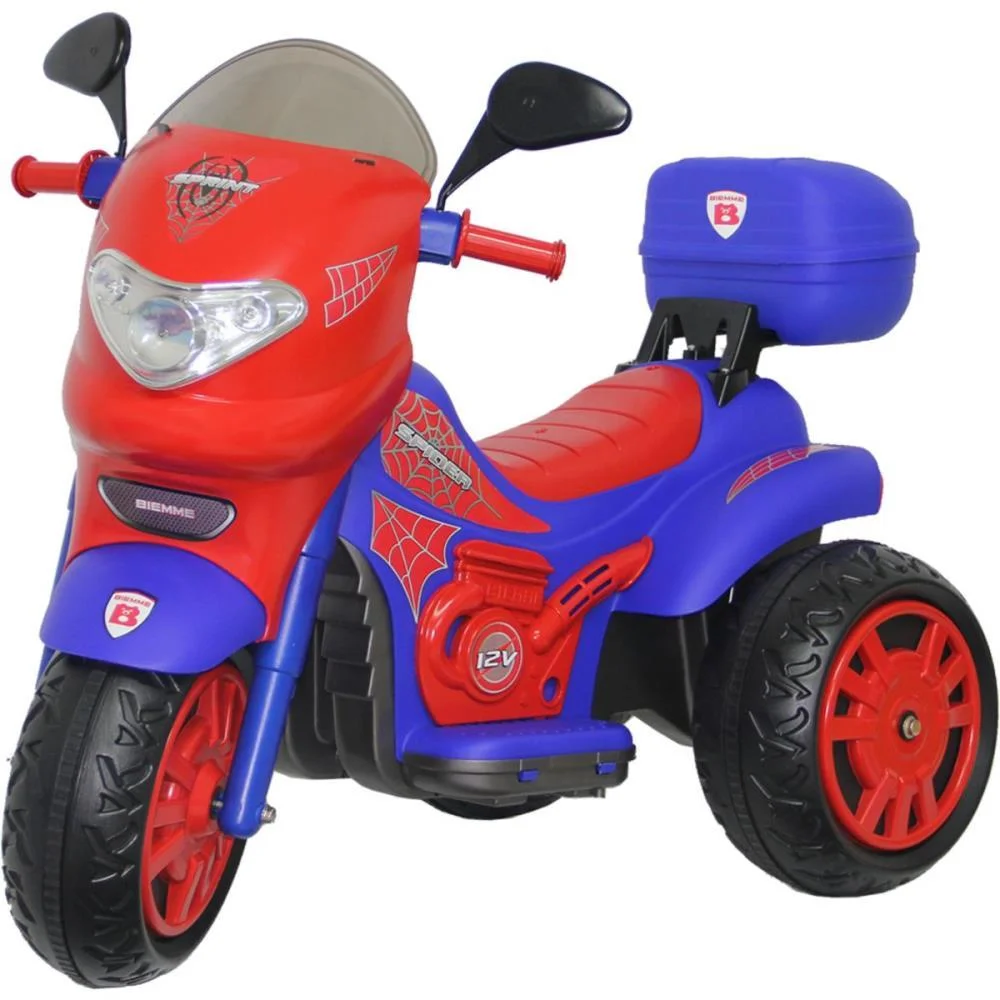 MOTO ELETRICA SPRINT TURBO SPIDER 12V 35KG BIEMME (UNIDADE) - imagem 2