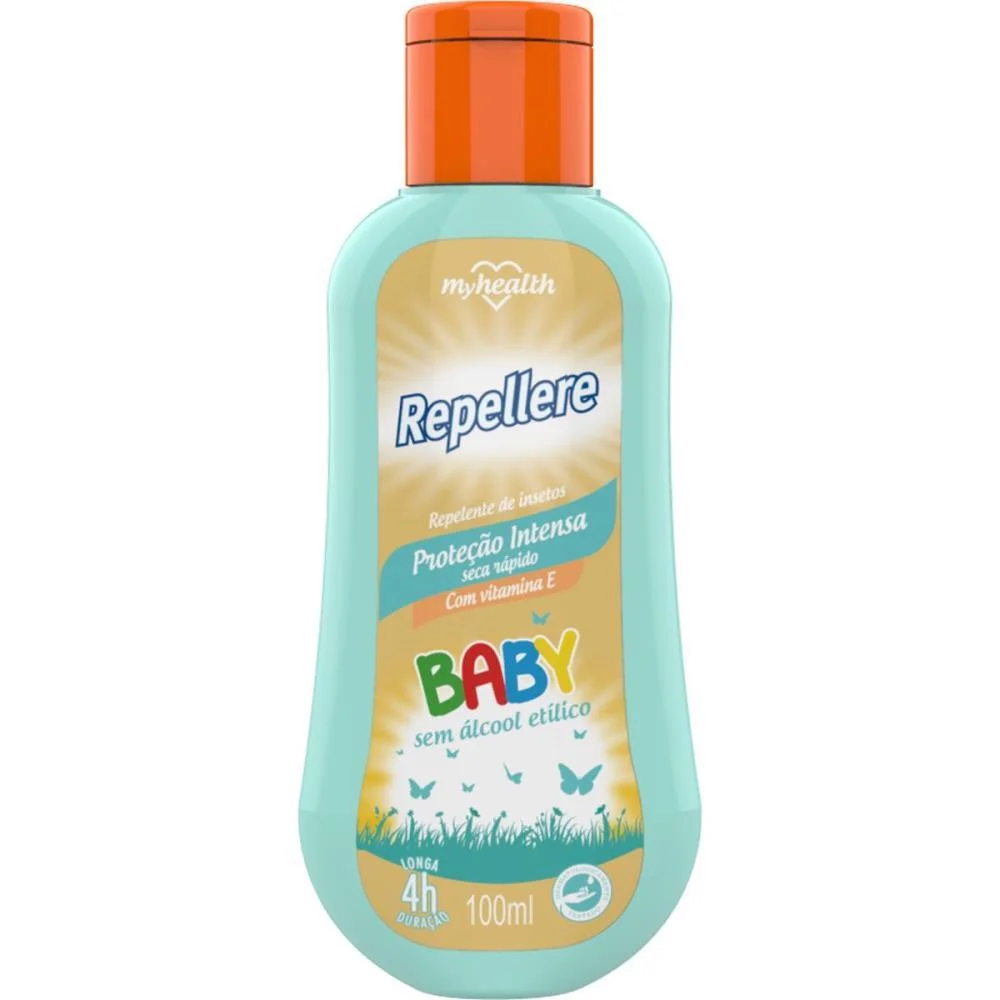 REPELENTE DE INSETOS REPELLERE 100ML BABY AEROFLEX (UNIDADE) - imagem 3