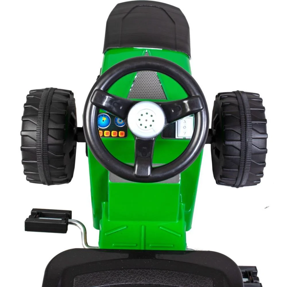 VEICULO A PEDAL TRATOR FAZENDEIRO VD.C/CACAMBA BIEMME (UNIDADE) - imagem 5