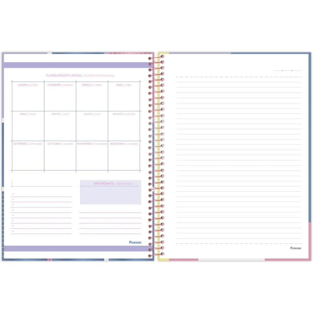 CADERNO 10X1 CAPA DURA BALI 160F FORONI (PCT.C/04) - imagem 7